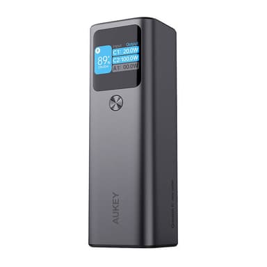 Powerbank Aukey PB-Y45, 26800mAh, 140W PD3.1 (musta)