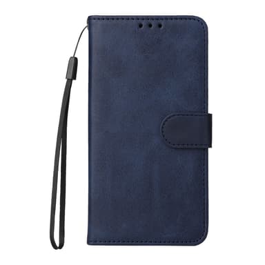 SKALO Xiaomi Redmi Note 14 Pro+ 5G PU-nahka Lompakkokotelo - Sininen