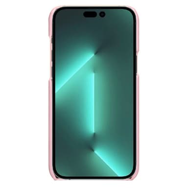 SKALO iPhone 14 Pro PU-nahkainen Korttikotelo - Ruusukulta