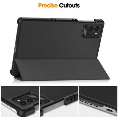 SKALO Lenovo Legion Tab 3rd Gen Trifold Kotelo - Musta