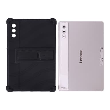 SKALO Lenovo Yoga Tab Plus Armor Silikoni Suojakuori - Musta