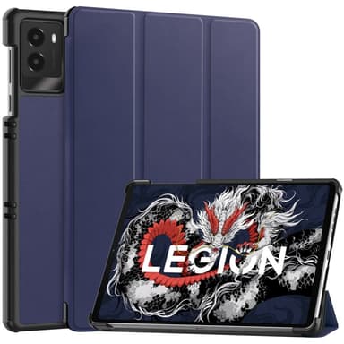 SKALO Lenovo Legion Tab 3rd Gen Trifold Kotelo - Tummansininen