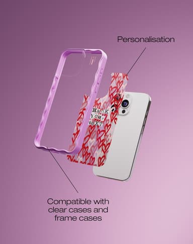 Print Pack iPhone 13 Pro / 14 Pro / 15 Pro / 16 Pro Bisous