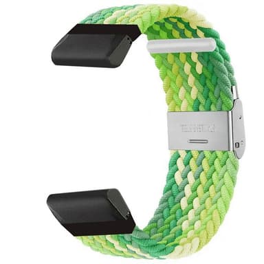 Punottu Kellon ranneke Garmin Forerunner 970 - Gradient green