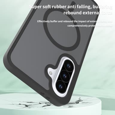 SKALO Samsung A36 5G Skin-touch Hybrid Suojakuori - Violetti
