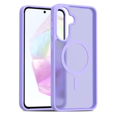 SKALO Samsung A36 5G Skin-touch Hybrid Suojakuori - Violetti