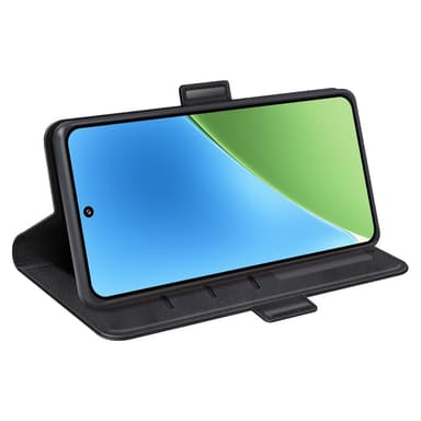 SKALO Xiaomi 15 Premium ID Lompakkokotelo - Musta