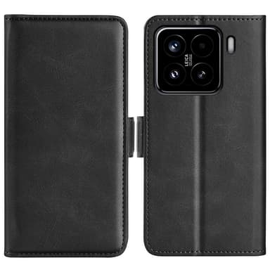 SKALO Xiaomi 15 Premium ID Lompakkokotelo - Musta