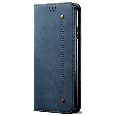SKALO Nothing Phone (3a) Pro 5G Jeans Lompakkokotelo - Sininen