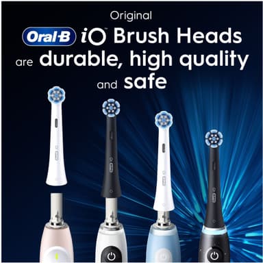 Oral-B iO Gentle Care vaihtoharjat 373739 (3 kpl, valkoinen)