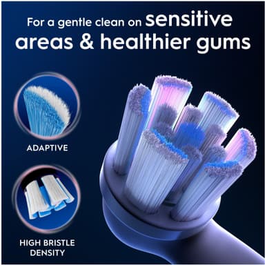 Oral-B iO Gentle Care vaihtoharjat 373739 (3 kpl, valkoinen)