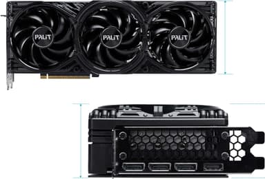 Palit GeForce RTX 5080 Ti Gaming Pro OC näytönohjain (16 GB GDDR7)