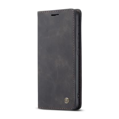 CASEME Retro Lompakkokotelo Samsung Galaxy S21+ (Plus) Musta