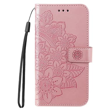 Xiaomi Redmi 14C Lompakkokotelo Kukka-Designilla ja Telineominaisuudella