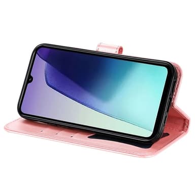 Xiaomi Redmi 14C Lompakkokotelo Kukka-Designilla ja Telineominaisuudella