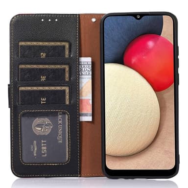 KHAZNEH Lompakkokotelo Xiaomi 14T Pro  - Musta punainen