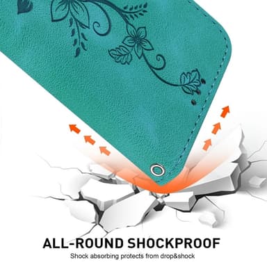 Xiaomi Redmi 14C 4G Suojakuori Lily Flower Imprint Nahkainen Puhelinsuojus Jalustalla