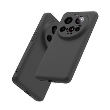 SKALO Xiaomi 15 Ultra 5G Mattamusta Ultraohut TPU Suojakuori - Musta