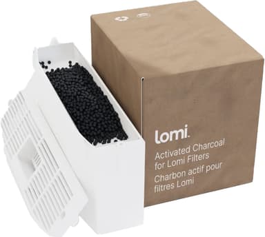 Lomi-Pela suodattimen täyteaine 80150-LOMICHARCOAL