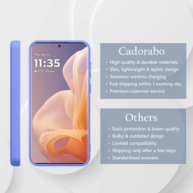 Motorola Moto G85 Suojakuori Kotelo Case (violetti)