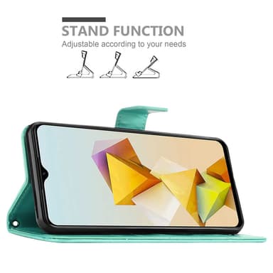 ZTE Blade A73 5G Suojakuori Lompakkokotelo Kukka