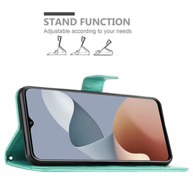 ZTE Blade A73 4G Suojakuori Lompakkokotelo Kukka