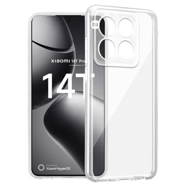 Xiaomi 14T Pro Suojakuori Kotelo Case (Läpinäkyvä)