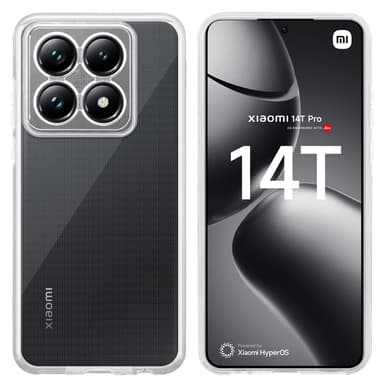 Xiaomi 14T Pro Suojakuori Kotelo Case (Läpinäkyvä)