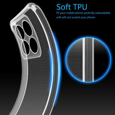 Xiaomi 14T Pro Suojakuori Kotelo Case (Läpinäkyvä)