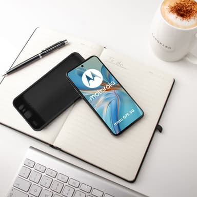 Motorola Moto G75 Suojakuori Kotelo Case (musta)