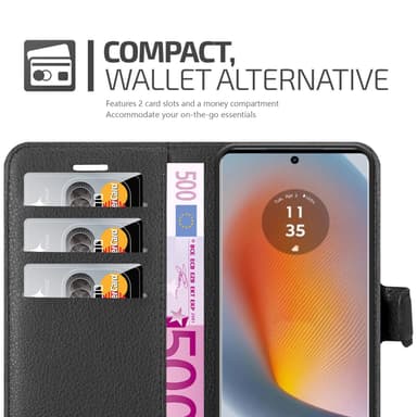 Motorola Moto Edge 50 Fusion Suojakuori Lompakkokotelo
