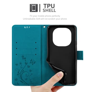 Xiaomi RedMi Note 14 Pro 5G Suojakuori Lompakkokotelo