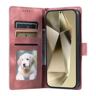 Samsung Galaxy A26 -lompakkokotelon kuoren kuoren Mandala-kukkakuvio