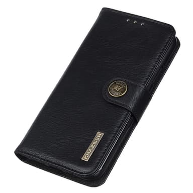 KHAZNEH Xiaomi Redmi Note 14 4G matkapuhelinkotelolle lehmännahakuvioinen
