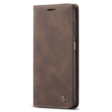 CASEME Retro Lompakkokotelo Samsung Galaxy A34 -puhelimelle - Kahvi