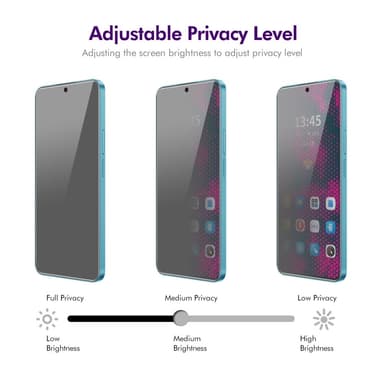 Samsung Galaxy A36 A56 Privacy Anti-Spy Privacy Full Coverage Tempered Glass