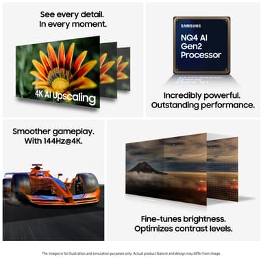 Samsung 65” QN77F 4K Edge MiniLED älytelevisio (2025)
