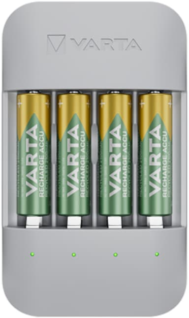Varta ECO Charger Pro paristolaturi 7042384 (valkoinen)