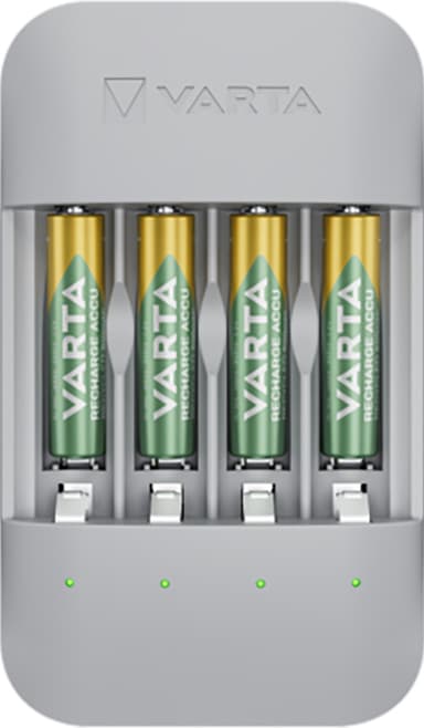Varta ECO Charger Pro paristolaturi 7042384 (valkoinen)