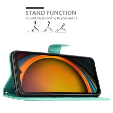 Samsung XCover 7 Suojakuori Lompakkokotelo Kukka
