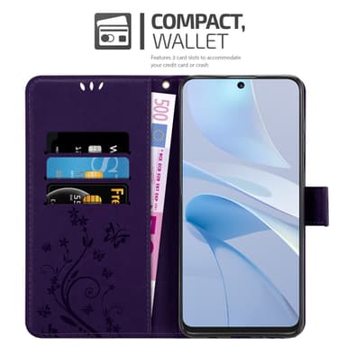 Huawei Nova 13i Suojakuori Lompakkokotelo Kukka
