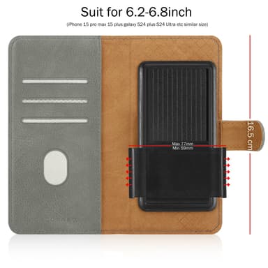 Realme 13 5G Suojakuori Lompakkokotelo Case Cover