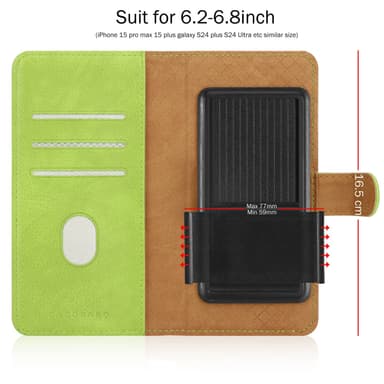 ZTE Blade A75 4G Suojakuori Lompakkokotelo Case Cover