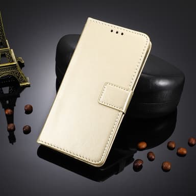 SKALO Nothing Phone (3a) 5G PU-nahka Lompakkokotelo - Kulta - Kulta