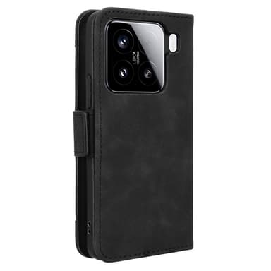 SKALO Xiaomi 15 6-LOKEROA Lompakkokotelo - Musta