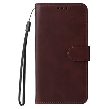 SKALO Xiaomi 15 PU-nahka Lompakkokotelo - Ruskea