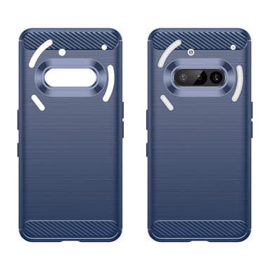 SKALO Nothing Phone (3a) 5G Armor Carbon Suojakuori - Sininen