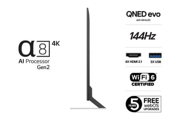 LG 75" QNED 85 4K QNED MiniLED TV (2025)