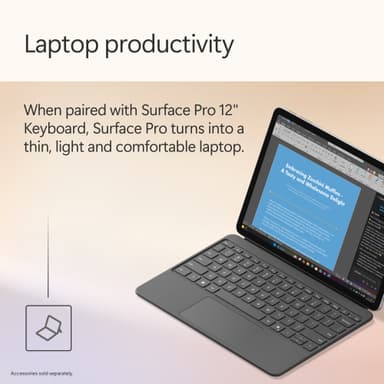 Microsoft Surface Pro 8C/16/256 GB 12" Copilot+ PC