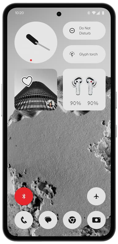 CMF by Nothing Phone 2 Pro 5G älypuhelin 8/128 GB (valkoinen)
